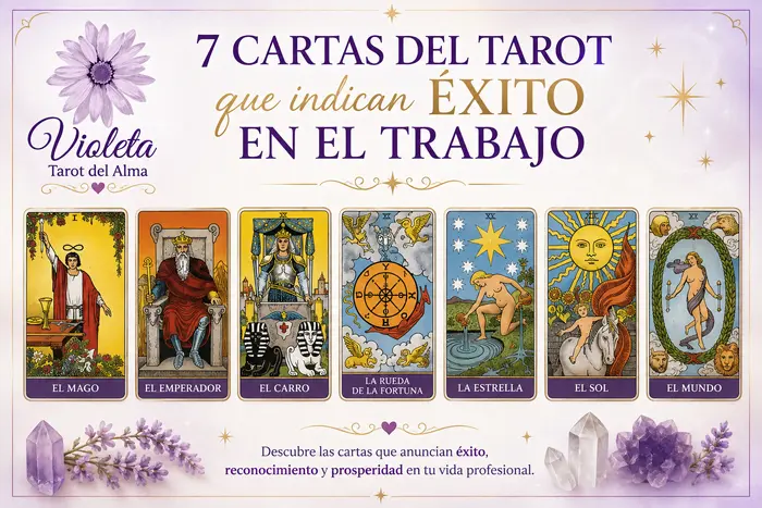 7 cartas del tarot que indican éxito en el trabajo