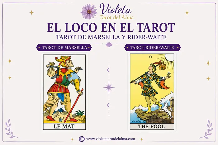 EL LOCO TAROT MARSELLA Y TARO RIDER-WAITE