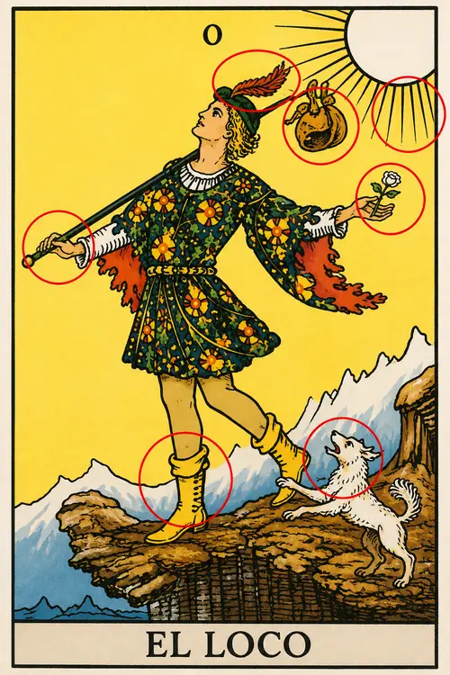 loco tarot simbologia
