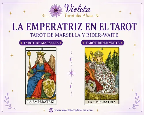 la emperatriz tarot de marsella y rider diferencias