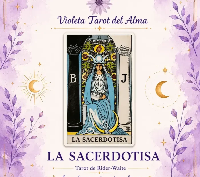 la sacerdotisa tarot, significado. amor y combinaciones