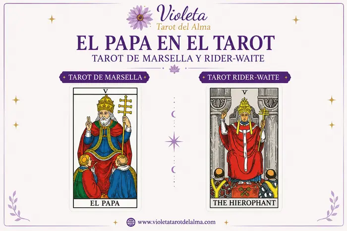 EL PAPA EN EL TAROT, SIGNIFICADO, AMOR, TRABAJO, SALUD, COMBINACIONES, SI O NO