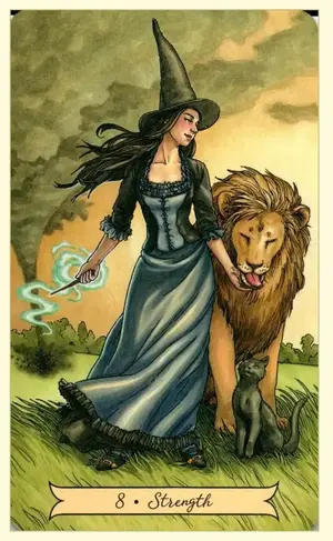 LA FUERZA TAROT CONSEJO DEL DIA