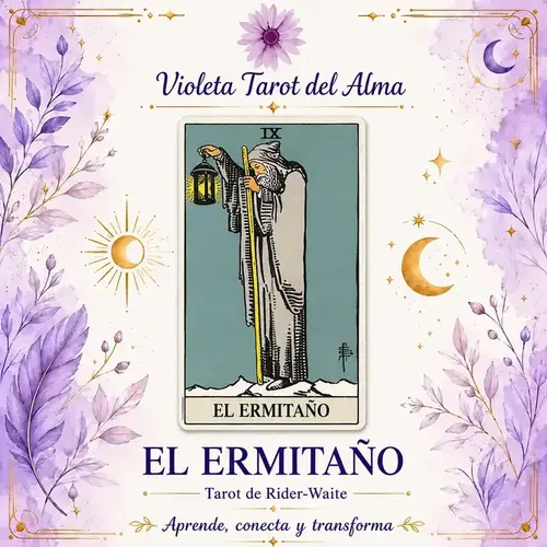 el ermitaño en el tarot, significado en el amor, trabajo, dinero, salud, combinaciones