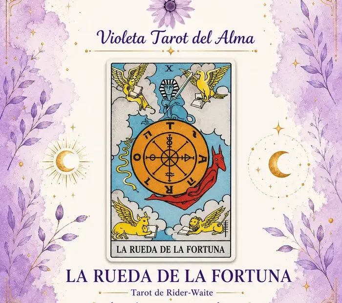 LA RUEDA DE LA FORTUNA TAROT, SIGNIFICAD, AMOR, TRABAJO Y COMBINACIONES