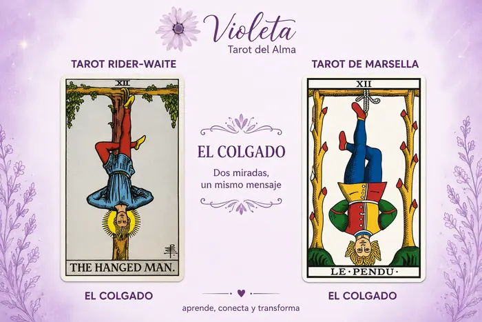 EL COLGADO TAROT RIDER O MARSELLA