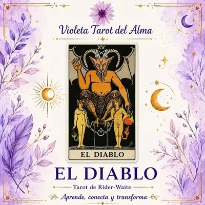 el diablo en el tarot, significado en el amor, trabajo, dinero, salud, combinaciones
