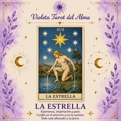 LA ESTRELLA EN EL TAROT: SIGNIFICADO, AMOR, TRABAJO, COMBINACIONES