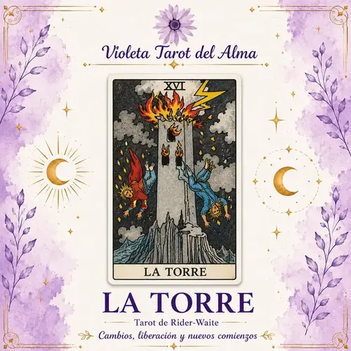 la torre en el tarot, significado en el amor, trabajo, salud, dinero, combinaciones