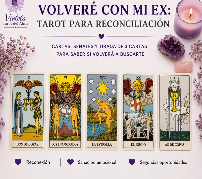 volveré con mi ex: tarot para reconciliación