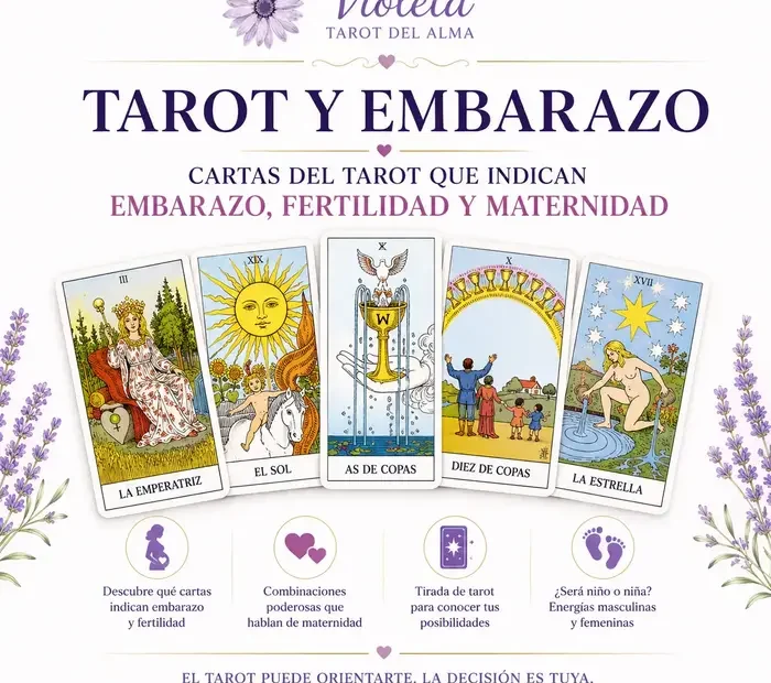 tarot y embarazo: carta de tarot de fertilidad y maternidad