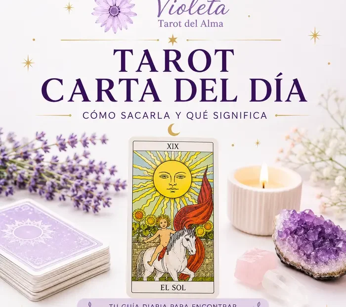 TAROT CARTA DEL DIA, COMO SACARLA Y QUE SIGNIFICA