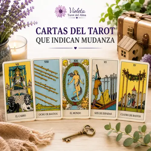 cartas del tarot que indican mudanza