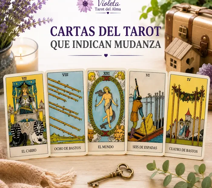 cartas del tarot que indican mudanza