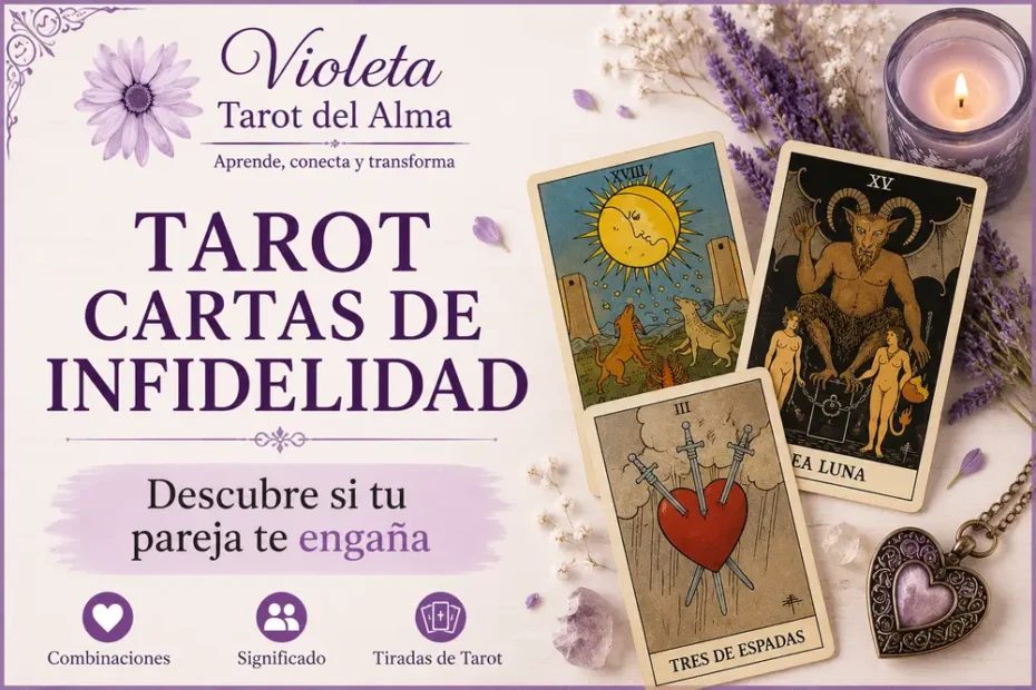 tarot cartas de infidelidad