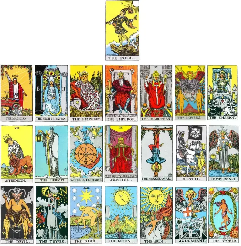 arcanos mayores 22, su significado en el amor, trabajo y dinero