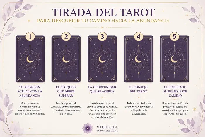 tirada de tarot abundancia, dinero y prosperidad