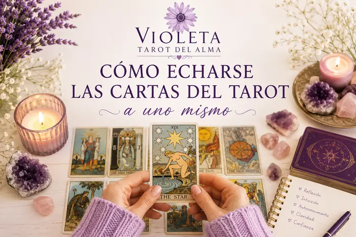 como echarse las cartas del tarot a uno mismo, guia completa paso a paso