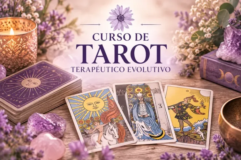 curso de tarot terapéutico evolutivo, aprende a leer el tarot