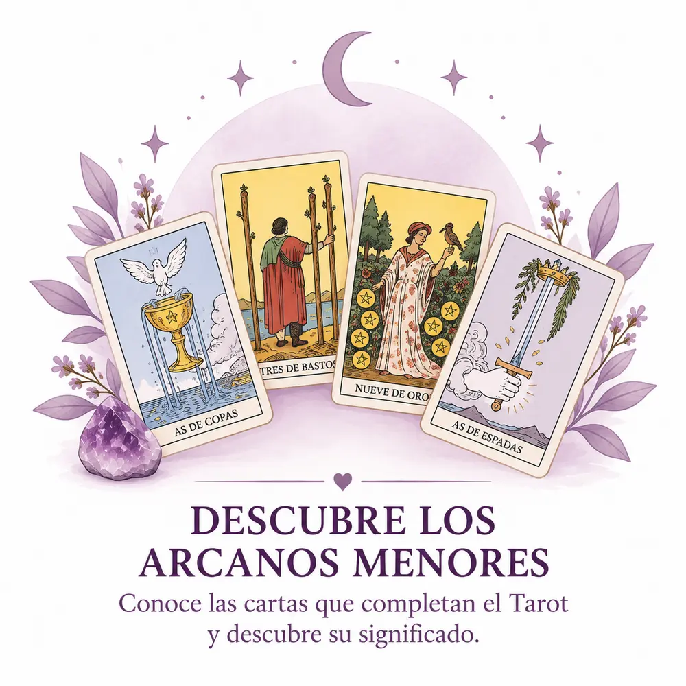 descubre los arcanos menores del tarot