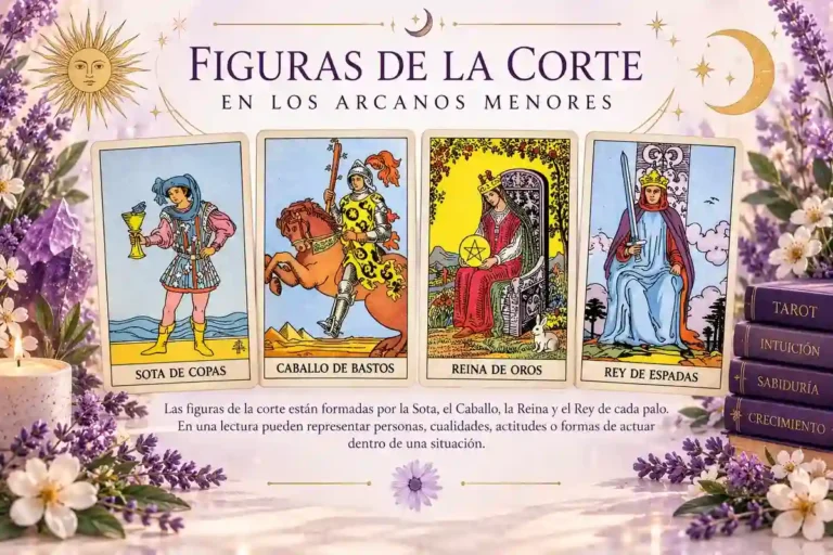 las figuras de la corte en los arcanos menores